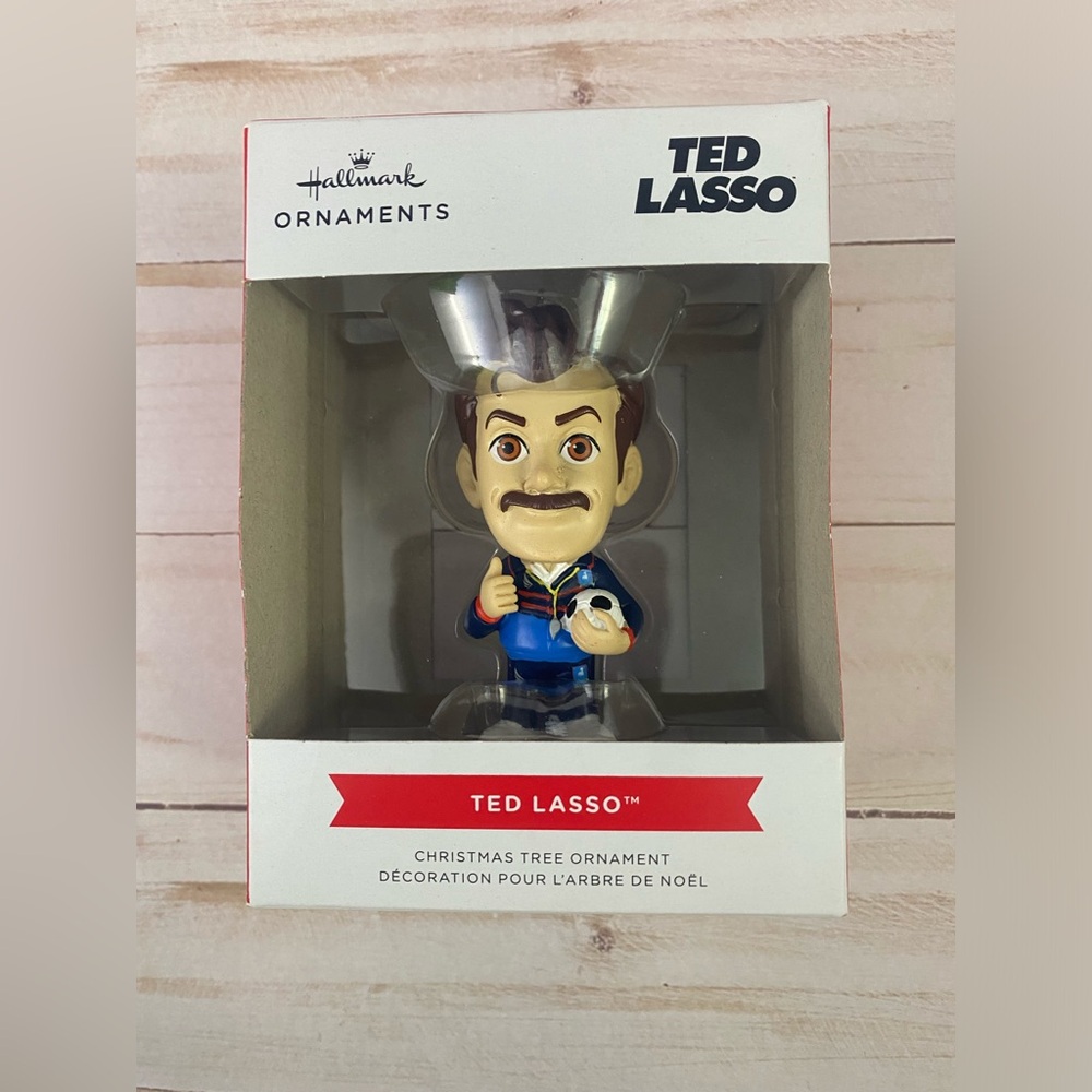 Hallmark Ornament Ted Lasso Soccer Ball Warner Bros New